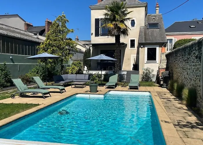 L\'Elegante - Maison Centre Ville - 5Ch - Piscine