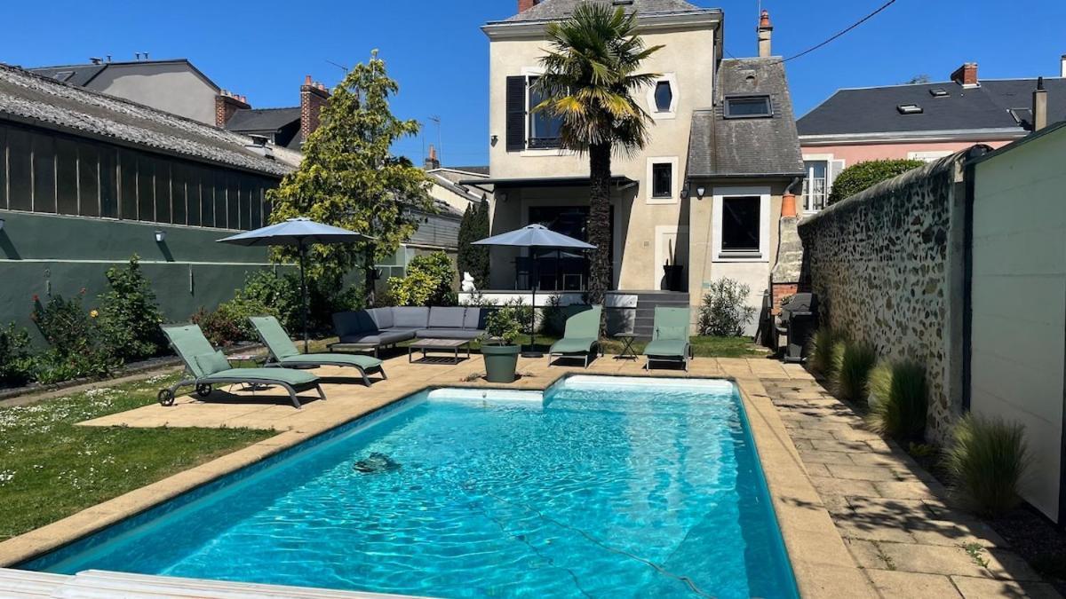 L'elegante - Maison Centre - 5ch - Piscine Villa Le Mans